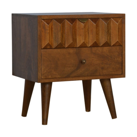 Chestnut Prism Bedside IN691