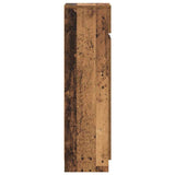 Shoe Cabinet 100.5 x 28 x 100 cm Engineered Wood Old Wood 871386