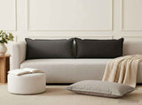 Cushion with Pillow HOUTEN 6 pcs Anthracite Polyester 933659