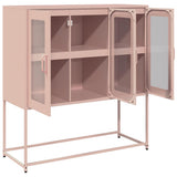 Sideboard Pink 100.5x39x107 cm Cold-rolled Steel 853405