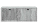 Wall-Mounted TV Cabinet Grey Sonoma 59.5 x 41 x 30 cm 898001