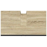Bathroom Sink Cabinet Sonoma Oak 60x33x60 cm Engineered Wood 842457