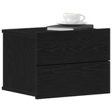 Bedside Cabinet 2 pcs Black Oak 40 x 30 x 30 cm Engineered Wood 862460