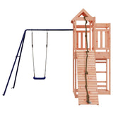 Outdoor Playset Wood Brown, Blue Solid Douglas wood, Polypropylene 3156878