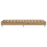 Bed Frame Artisian Oak 80 x 200 cm Engineered Wood 8009057
