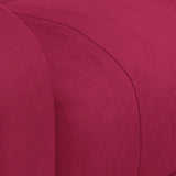 Recliner Chair Wine Red Velvet 342404