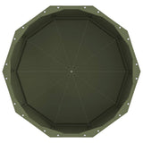 Planter Olive Green 60 x 60 x 35 cm Steel 883741