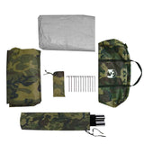 Fishing Tent 5-Person Camouflage Waterproof 4100660