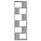 Book Cabinet/Room Divider Grey Sonoma 60x24x186 cm 816033