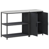 Kitchen Storage Set HATTEM 2 pcs Anthracite Cold-rolled Steel 3392661