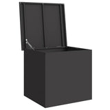 Outdoor Storage Box Black 55 x 50.5 x 50 cm Steel 874574