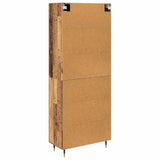 Highboard 2 pcs Old Wood Engineered Wood 3415717