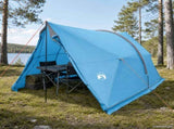 Canopy Tent Water-Resistant Blue 185T Polyester with PU Coating 42042211
