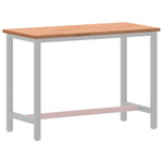 ZNTS Desk Top 115x55x2.5 cm Solid Wood Beech 356094