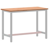 ZNTS Desk Top 115x55x2.5 cm Solid Wood Beech 356094