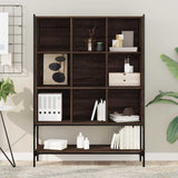 Bookcase Brown Oak 102x30x141.5 cm Engineered Wood 3214333