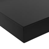 Floating Wall Shelves 2 pcs Black 40x20x3.8 cm 288200
