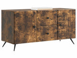 Sideboard Smoked Oak 89 x 34.5 x 60 cm Engineered Wood 895580