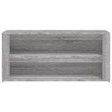 Shoe Rack Grey Sonoma 100x35x45 cm Engineered Wood 816910