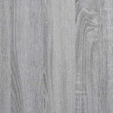 TV Cabinet with Glass Doors Grey Sonoma 102x37x42 cm 836411