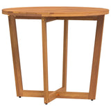 5 Piece Garden Dining Set Solid Wood Acacia 3334769