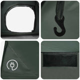 Instant Tent Army Green 305 x 215 x 140 cm Polyester and Steel 42028692