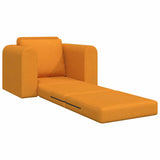 Sofa Bed Dark Yellow 98 x 71 x 83 cm Fabric 4106663