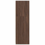 Bathroom Cabinet Brown Oak 79.5 x 49 x 156 cm Engineered Wood 3406252