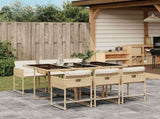 Garden Dining Set Beige, Cream white, Black 3211270
