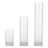 3 Piece Gabion Set Galvanised Wire 141048