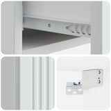 Wall-Mounted Side Table Wall-mounted White 87.5 x 34.5 x 17 cm 897985