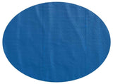 Solar Pool Cover Extra Heavy 549 cm 400 m Round PE Blue 42034592