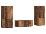 TV Cabinet Set 5 pcs Old Wood Engineered Wood 3409103