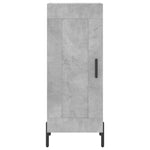 Highboard Concrete Grey 34.5x34x180 cm Engineered Wood 3199117