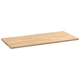 Kitchen Worktop 140x63.5x2.7 cm Solid Wood Oak Rectangular 4009000