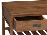 Bathroom Cabinet Natural 90 x 45 x 75 cm Solid Teak Wood 42026908