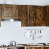 Kitchen Wall Cabinet Porto Smoked Oak Engineered Wood 854022