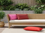Cushion with Pillow HOUTEN 12 pcs Pink Polyester 934083