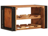 Wine Rack Brown 60 x 45 x 33 cm Solid Acacia Wood 4104755
