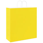 ZNTS Paper Bags 50 pcs with Handles Yellow 45x17x48 cm 4101779