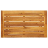 Folding Garden Table 90x52.5x65 cm Solid Wood Acacia 364894