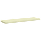 2-Piece Bench Cushions VUGHT 2 pcs 100% Polyester Cream 952247