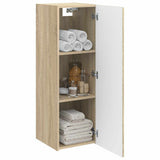 Wall-mounted Bathroom Cabinet Sonoma Oak 33 x 34.5 x 100 cm 890654