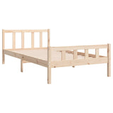 Bed Frame without Mattress Solid Wood 100x200 cm 810669