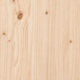 Bed Frame without Mattress 120x200 cm Solid Wood Pine 3192226