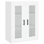 Highboard White 69.5x34x180 cm Engineered Wood 3198601