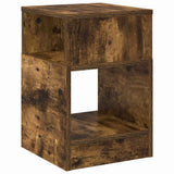 End Table 2 pcs Smoked Oak 30.5 x 30 x 45 cm Engineered Wood 890905