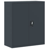 File Cabinet Anthracite 90x40x145 cm Steel 3188330