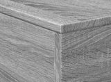 Coffee Table with LED Lights Grey Sonoma 50x50x40 cm 839873