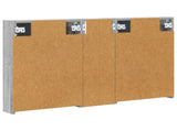 Bathroom Cabinet Set 3 pcs 100 x 10.5 x 60.5 cm Engineered wood 3403701